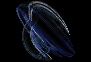 Crazy mystical coloured light effects. Incredible combinations of abstract light lines. Abstract vortex of cosmic energy.