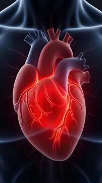 3D Visualization of Heart Attack and Coronary Artery Blockage