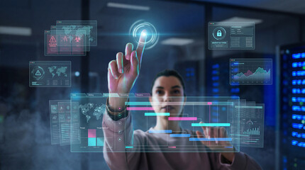 Cybersecurity Timeline Analysis Controlled by a Woman Analyst