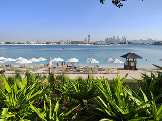 beach at Dubai Water Park