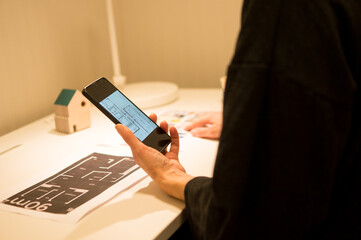 businessman using mobile phone