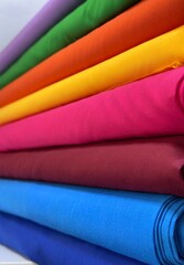 colorful cotton fabric