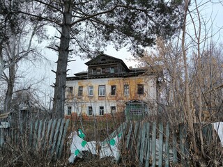 old house in the village