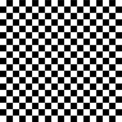 Fototapeta premium Classic Checkered Pattern in Black and White.