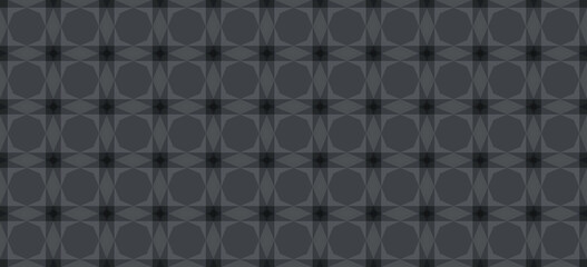 Elegant Geometric Pattern in Shades of Gray