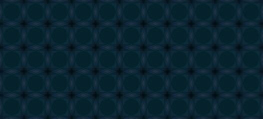 Elegant Geometric Pattern in Deep Blue