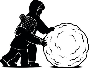 Abstract geometric composition with bold colors and text elements