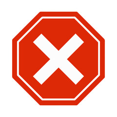 denied access stop octagon icon
