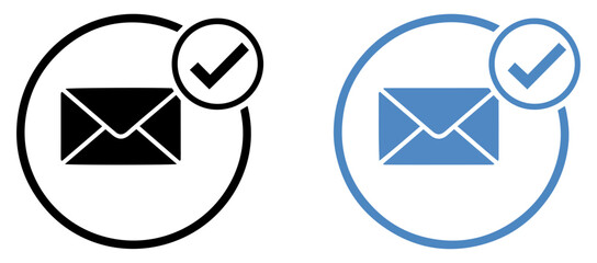 email sent confirmation check icon