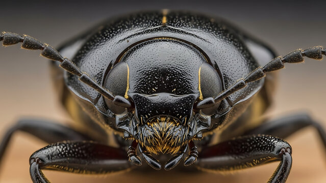 Click Beetle Face &mdash; Electric Eye