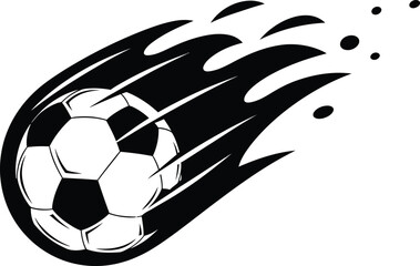 Flaming Soccer Ball Motion Graphic