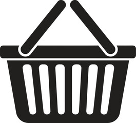 Shopping Basket Icon Vector
