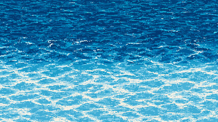 Pixel art water texture