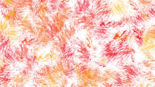 Abstract fast brush strokes, Expressive watercolor or oil painting-like digital texture background, Fiery bright red, orange, and yellow color scheme