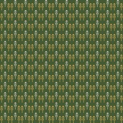 Obraz premium Seamless pattern with vertical columns of ornate Art Nouveau medallions with scrolling flourishes Design reflects elegant decorative Art Nouveau aesthetic