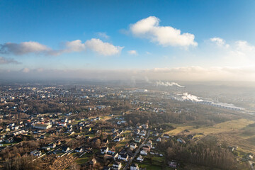 Myszków Miasto- Krajobraz panorama 