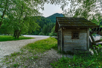 Walk around the beautiful and magical Lake Jasna near Kranjska Gora in Slovenia