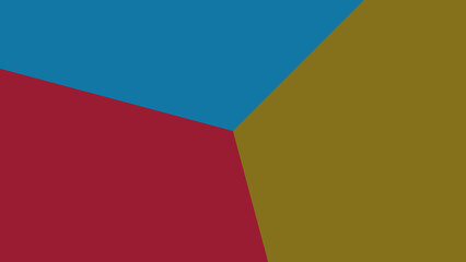 Bold Abstract Geometric Background with Rich Blue, Deep Maroon, and Golden Brown Hues, Striking Modern Design