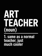 Obraz premium art teacher 
