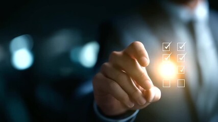 AI technology for document verification faceless businessman using artificial intelligence defocused data validation background digital document analysis authentication - Powered by Adobe