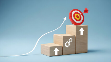 Goal Success Business Strategy Growth Copy Space