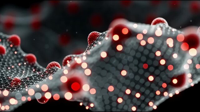 christmas decoration on red