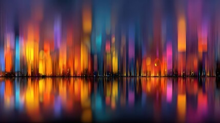 Vivid blurred colorful wallpaper background with flowing colors creating dynamic patterns and effects in a high quality realistic style