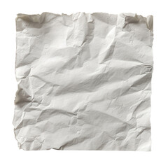 Obraz premium A crumpled sheet of paper with torn edges rests against a black background creating stark contrast and highlighting the texture and creases of the paper