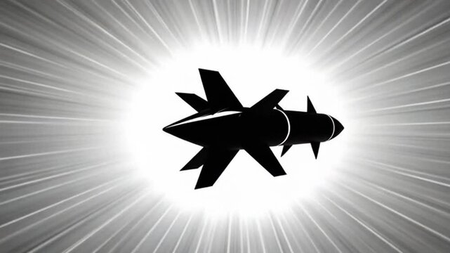 Missile Launch Animation - A Dynamic Display of Military Technology and Power.