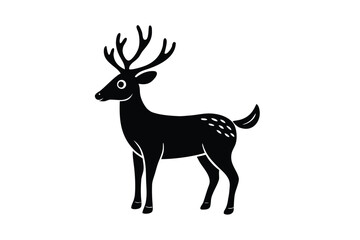 Christmas Icon Silhouette Illustration Bundle – Festive Holiday, Winter, Santa, Tree, Ornament & Avatar Collection