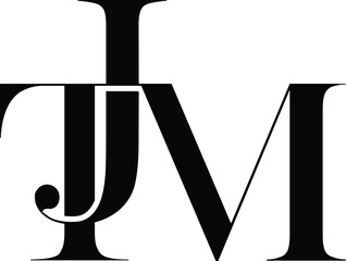 Letter TJM clothing logo