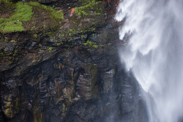 waterfall on faroe islands