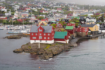 Penninsula Tinganes of Torshavn