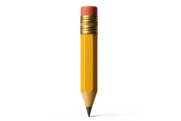 Number two pencil and shadow with transparent background image here.