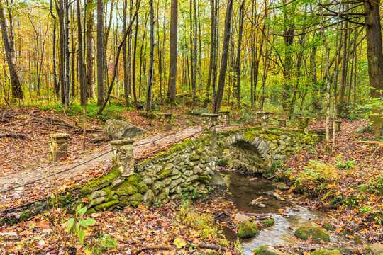 Elkmont Troll bridge in the Smoky Mountains
