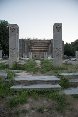 Fototapeta premium Yuanmingyuan Ruins - Qing Dynasty Garden Remains, Beijing