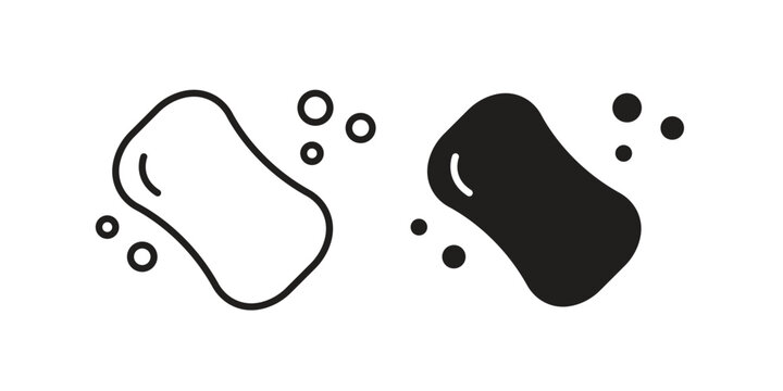 Soap icon for template. Icon vector graphic set