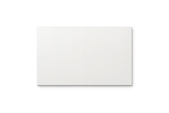 White square on transparent background, simple minimalist design art. - Powered by Adobe