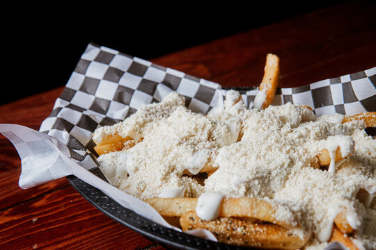 Papas con queso 