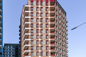 Modern high rise buildings in London, United Kingdom, 24 April 2025