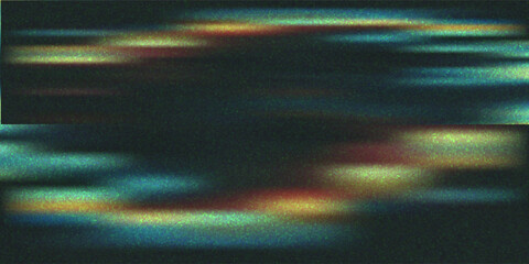 4K Beautiful color gradient background with noise. Abstract pastel holographic blurred grainy gradient banner background texture Colorful digital grain soft noise effect Nostalgia, vintage, retro