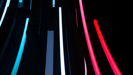 Colorful abstract background with energetic flowing shapes and vibrant gradient textures, ideal for modern digital art, creative projects, presentations, and design visuals