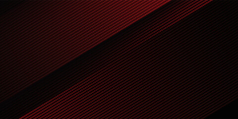 Abstract black and red stripes line gradient background for backdrop or presentation