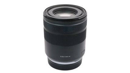 Camera Lens Isolated on Transparent