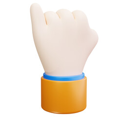Obraz premium Pinky Gesture