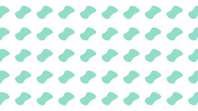 Repeating pattern of pale blue abstract shapes on white, ideal for backgrounds, textiles, stationery, and web design projects.