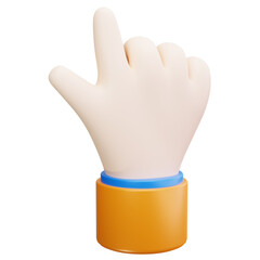 Obraz premium Hand Pointing Upward