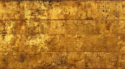 Obraz premium Aged textured gold surface with distressed tarnished metallic effect
