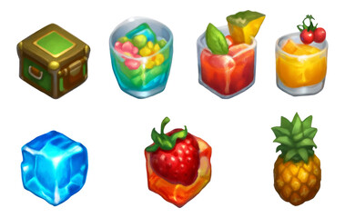 Retro Analog Photography Tools and Darkroom Equipment with Isolated Transparent Background