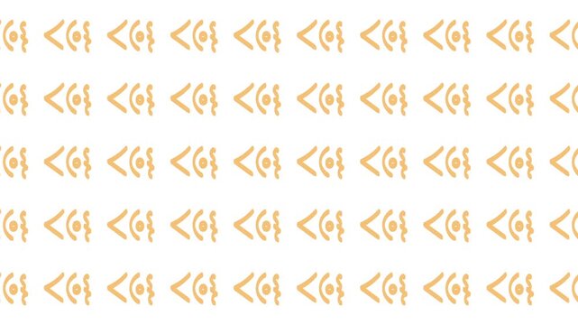 Repeating abstract symbol pattern suitable for background designs. Ideal for branding, marketing materials, digital art, and modern graphic projects.